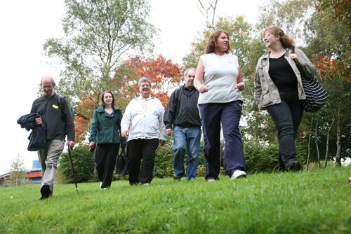 Group of walkers